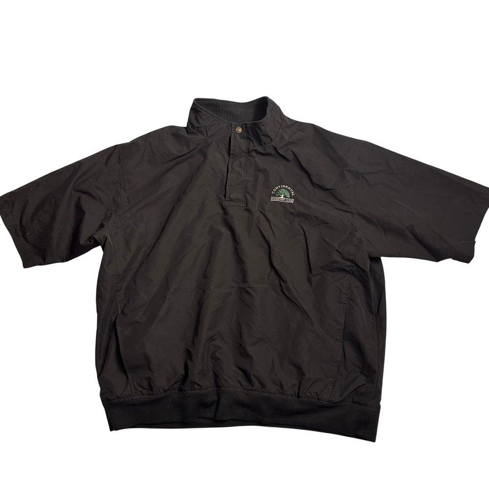 Gear for‎ Sports Continental Country Club Pullover Short Sleeve Polo Jacket XL
